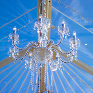 event chandelier hire