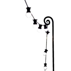 Festoon Lighting Pole Hire