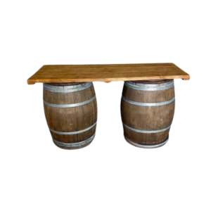 Wooden bar hire