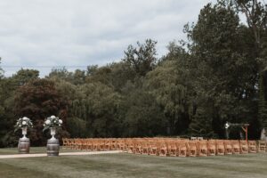 Wedding chair hire for outdoor weddings