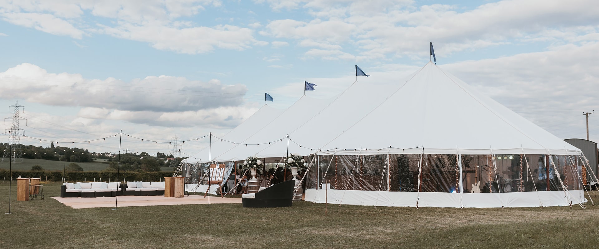 Marquee equipment hire by Red Woodpecker Event Hire